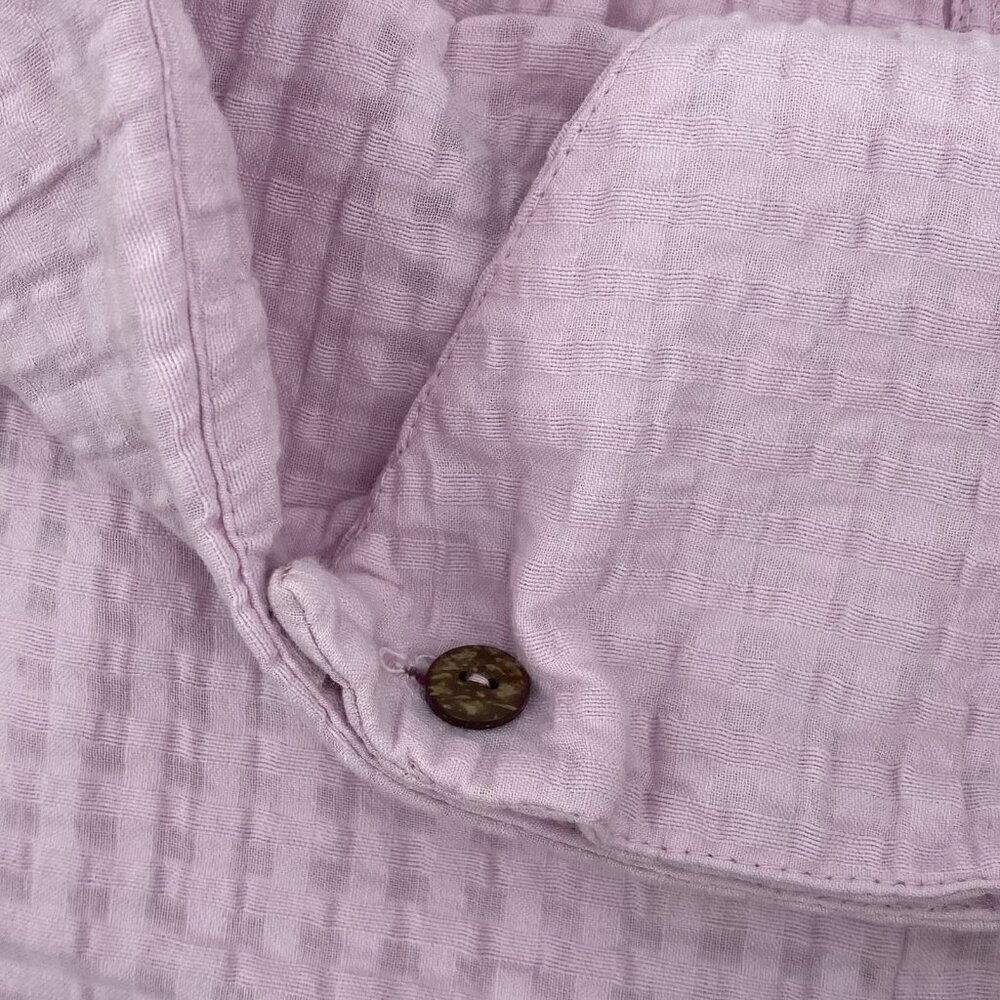 Free-est Size M Check Wrap Around Shorts Pink/Rose Free People High Rise - Picture 12 of 16